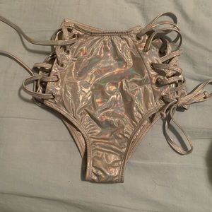 Holographic rave/festival bottoms